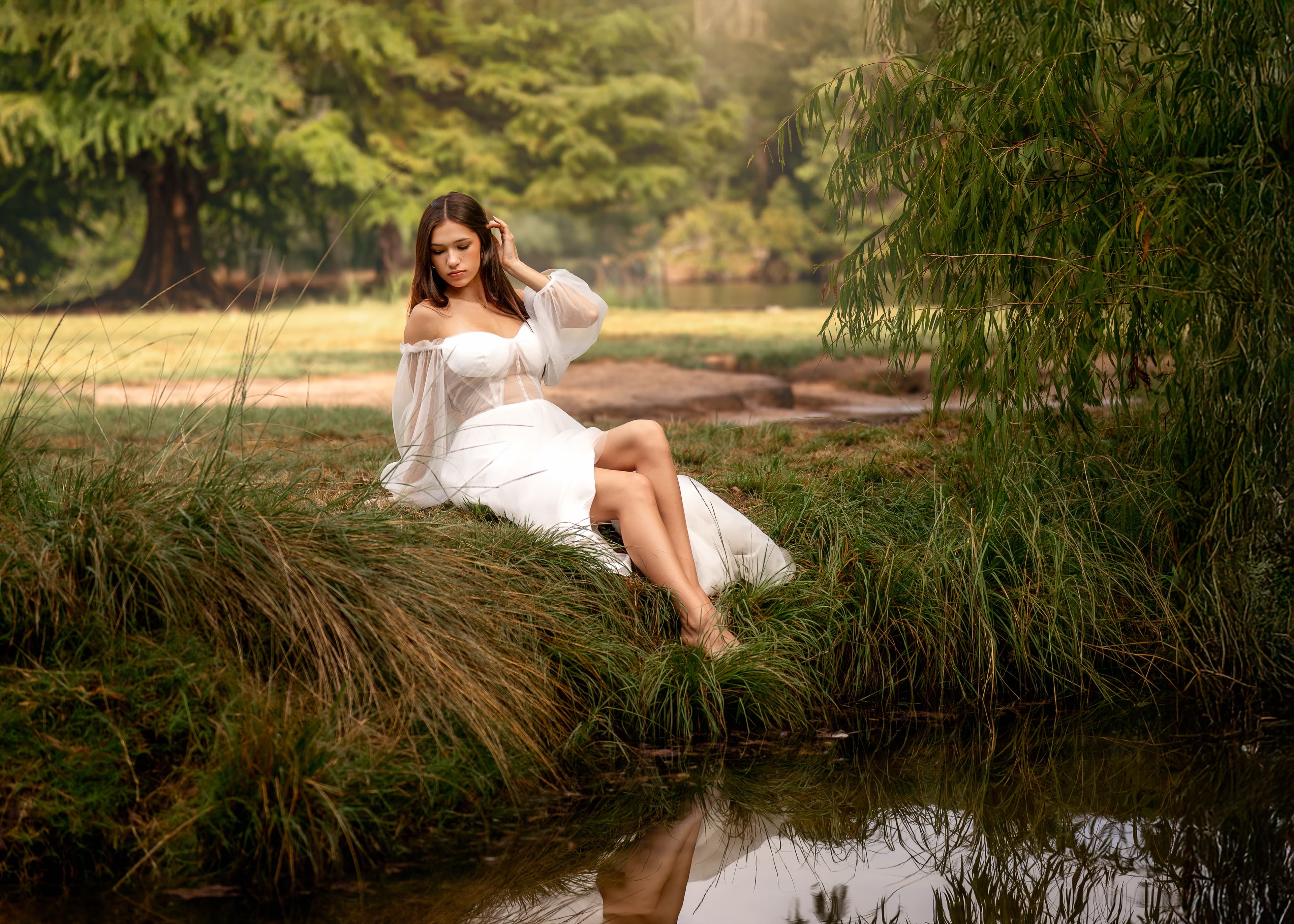 Senior portrait photographer Austin TX